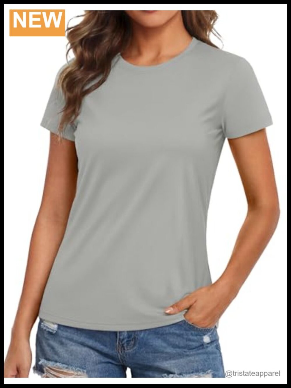 Women's Workout Tops Short Sleeve UPF 50+ Quick Dry Athletic Rash Guard